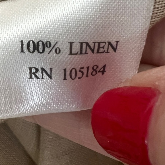 Go by Go Silk 100% Linen Lagenlook Button Down Duster Shirt Dress NWT Sz 3X - Picture 11 of 12